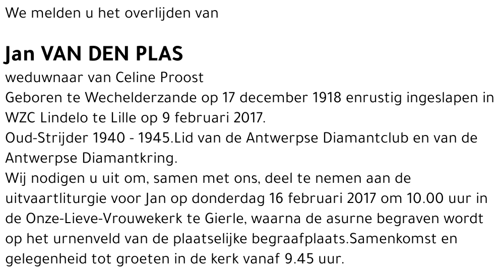 Jan Van den Plas