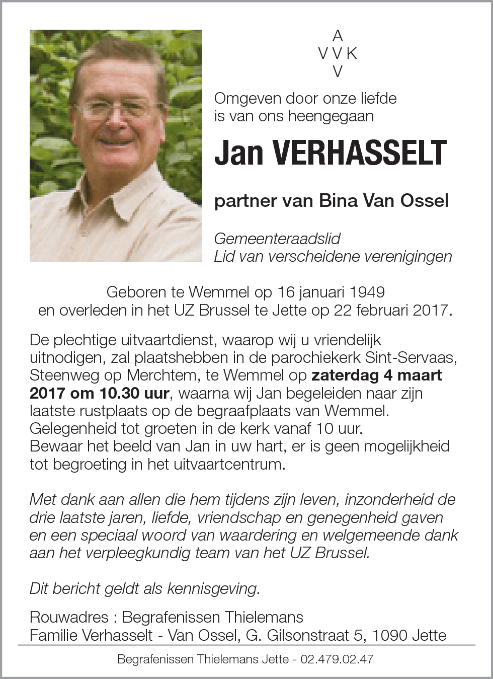 Jan Verhasselt