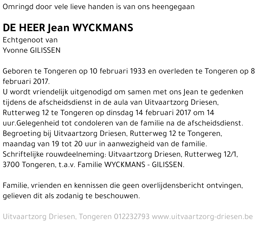 Jean Wyckmans