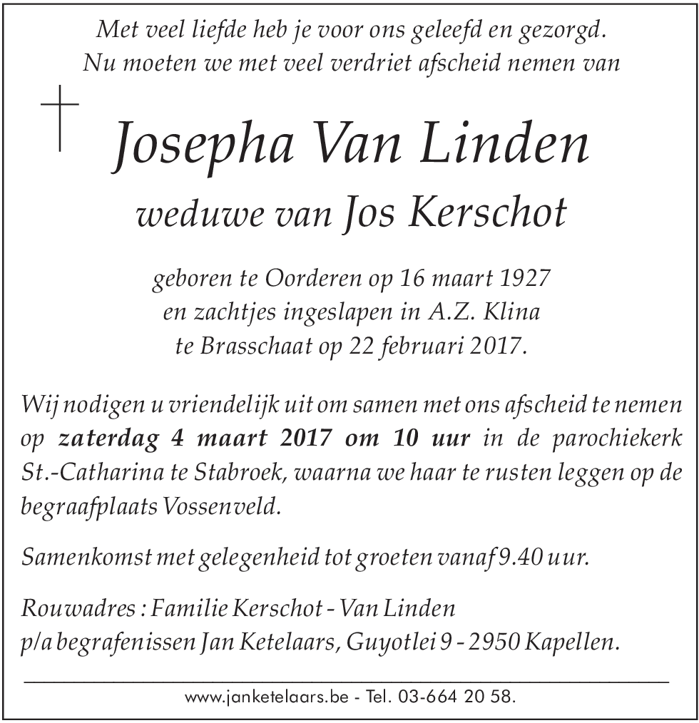 Josepha Van Linden