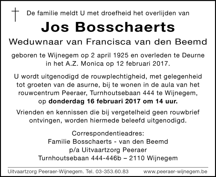 Josephus Bosschaerts