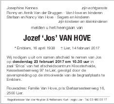 Jozef Van Hove