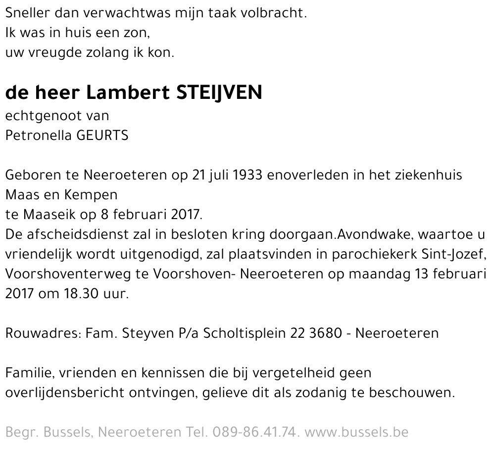 Lambert Steijven