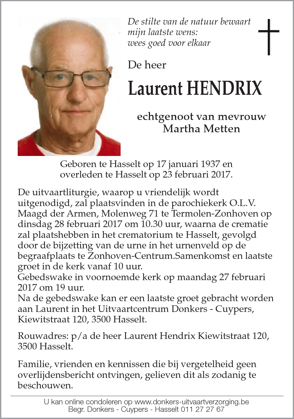 Laurent Hendrix