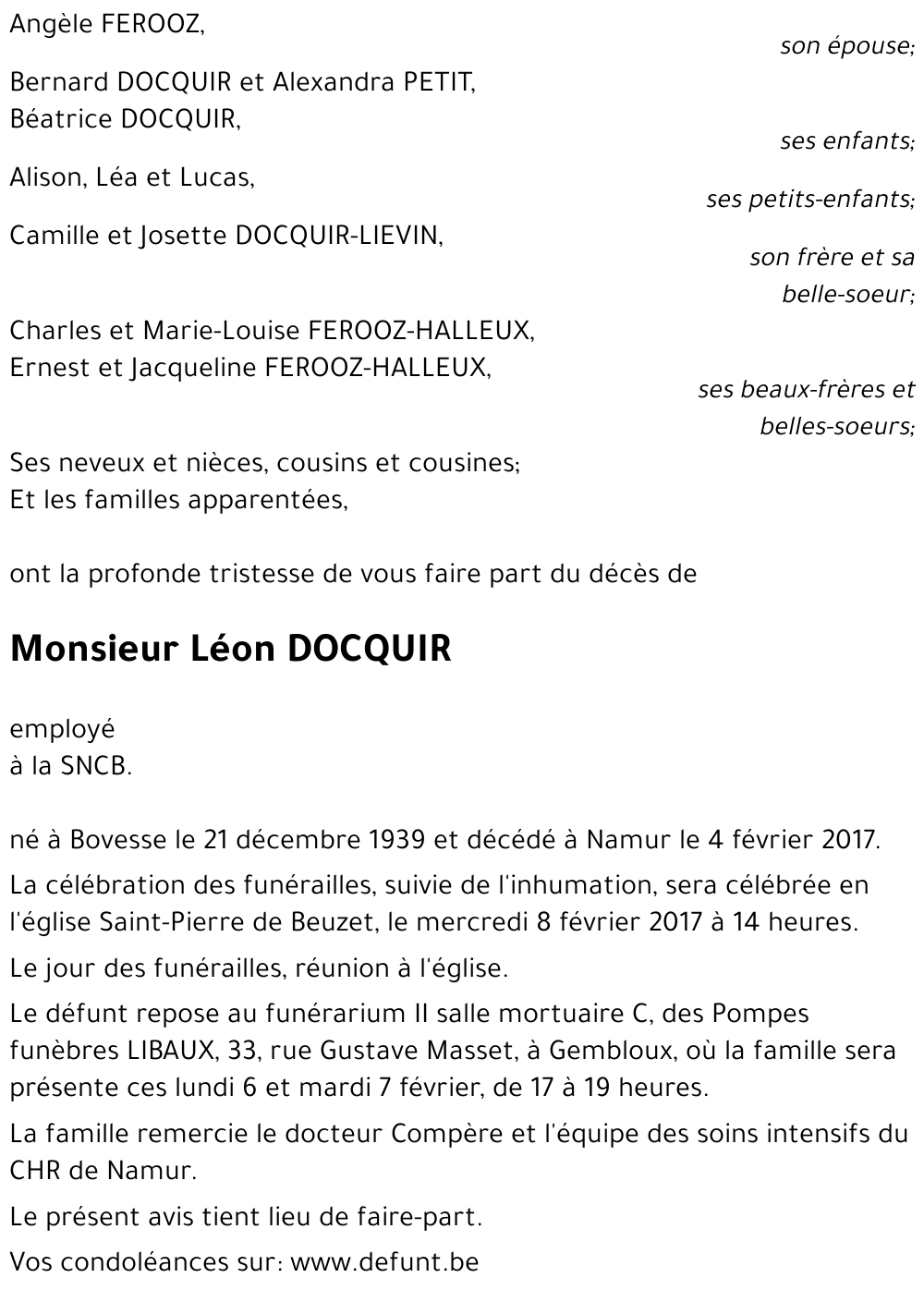 Léon DOCQUIR