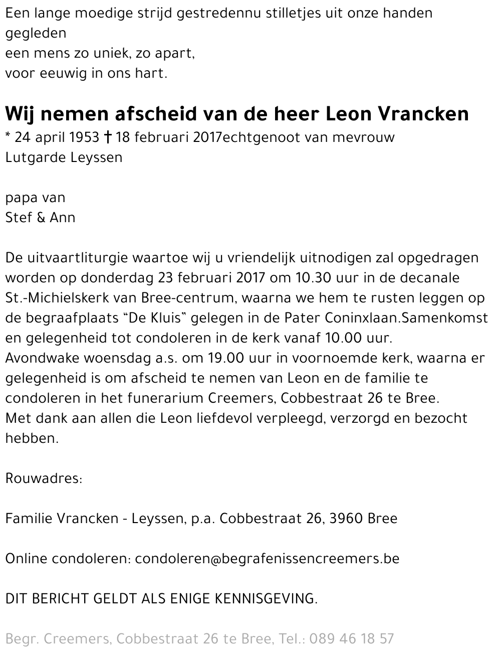 Leon Vrancken