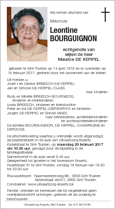 Leontine Bourguignon