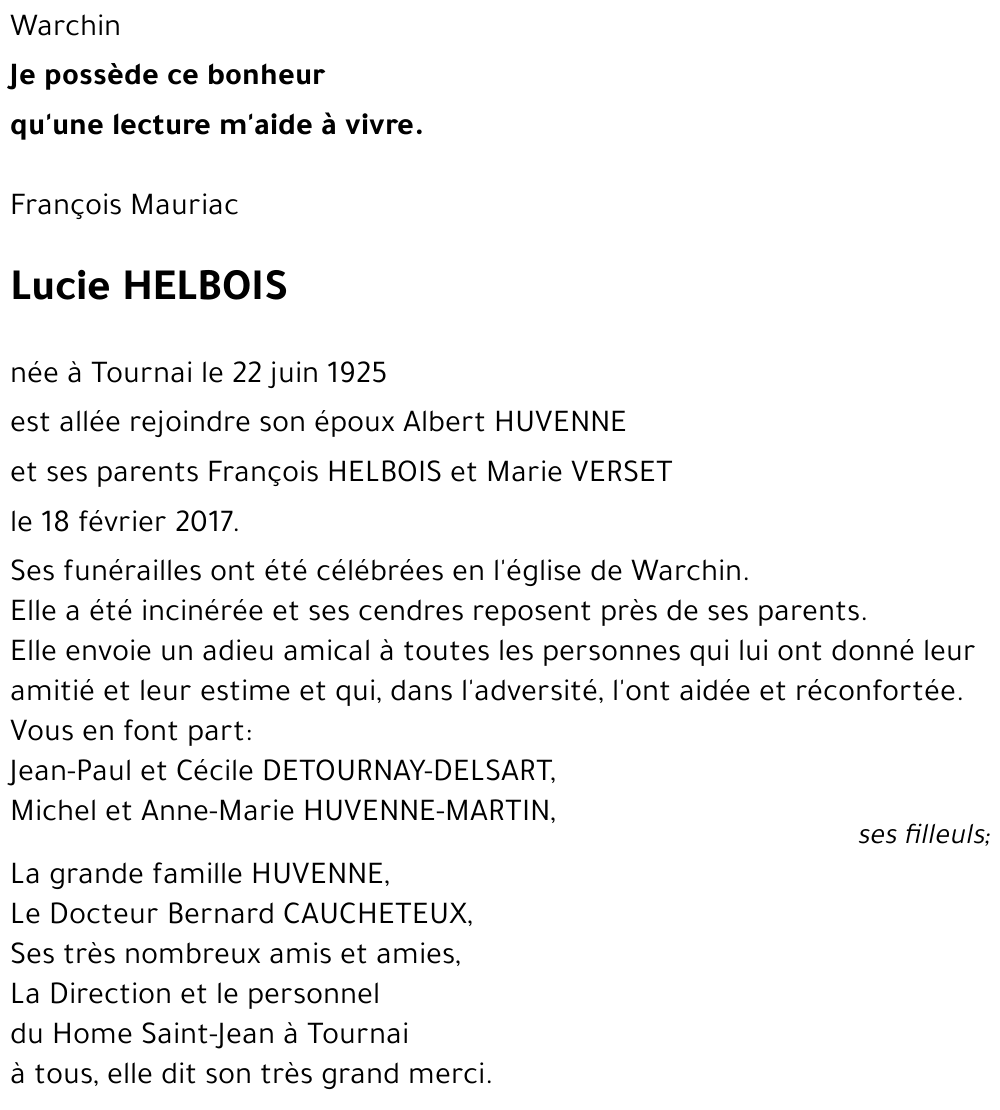 Lucie HELBOIS