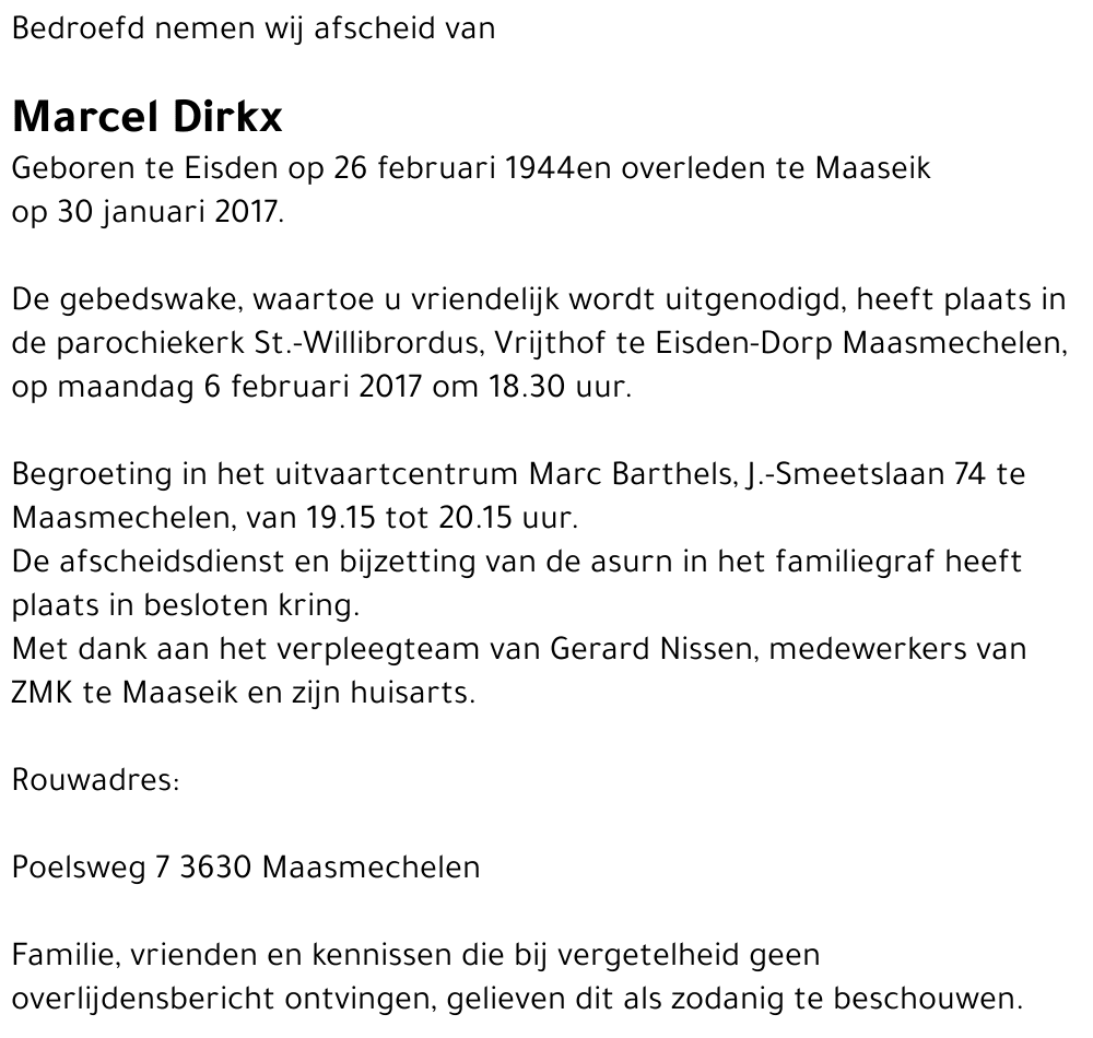 Marcel Dirkx