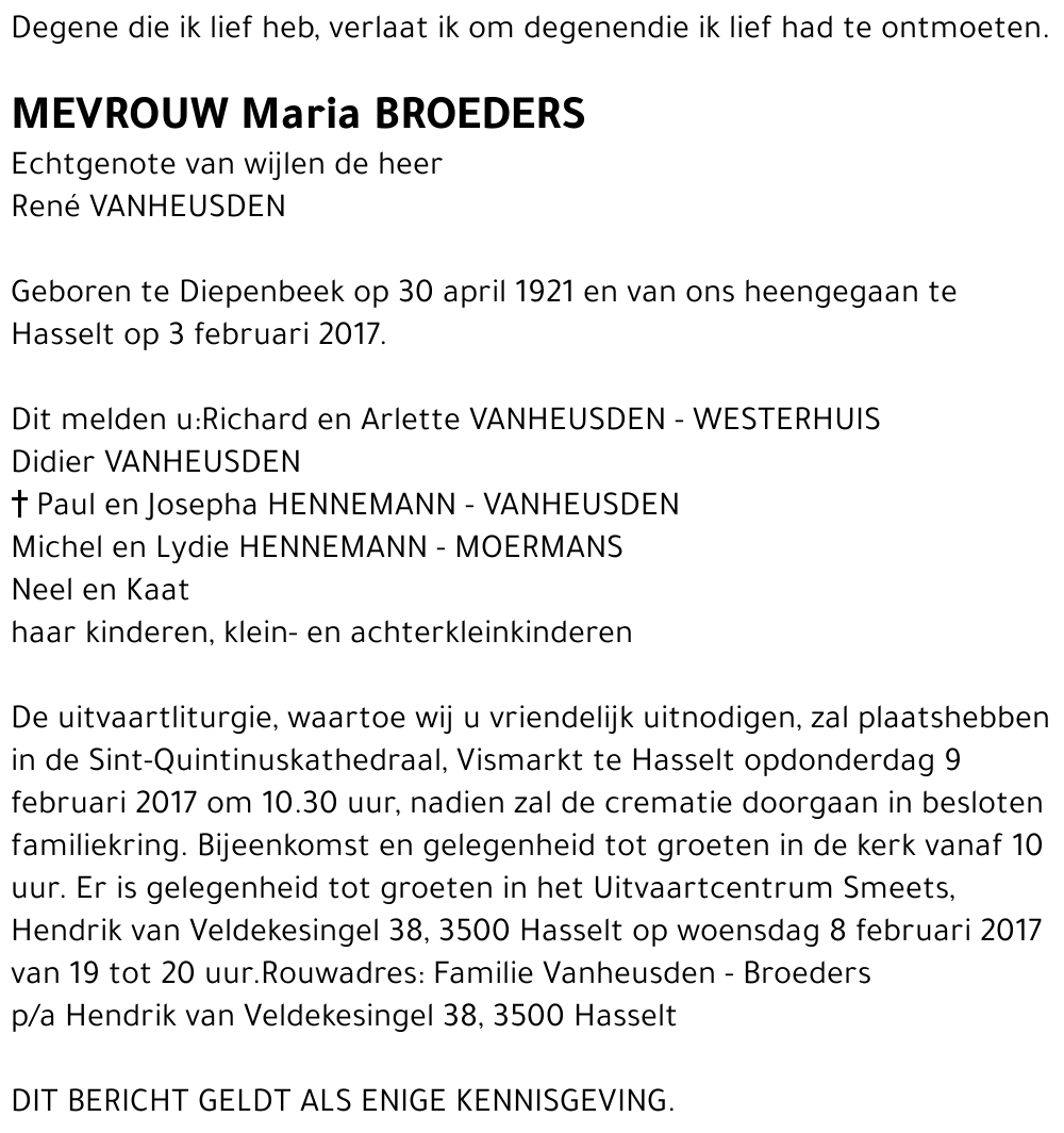 Maria Broeders