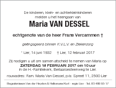 Maria Van Dessel