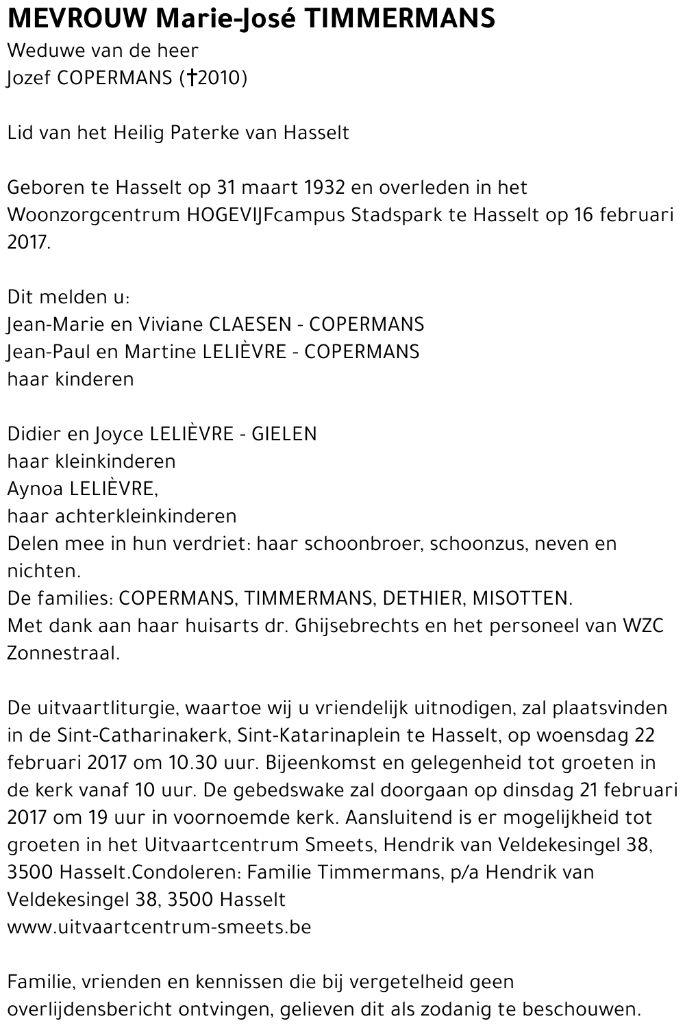 Marie-José Timmermans