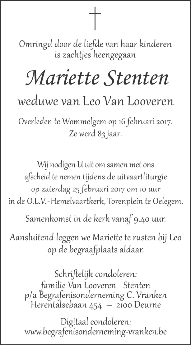 Mariette Stenten