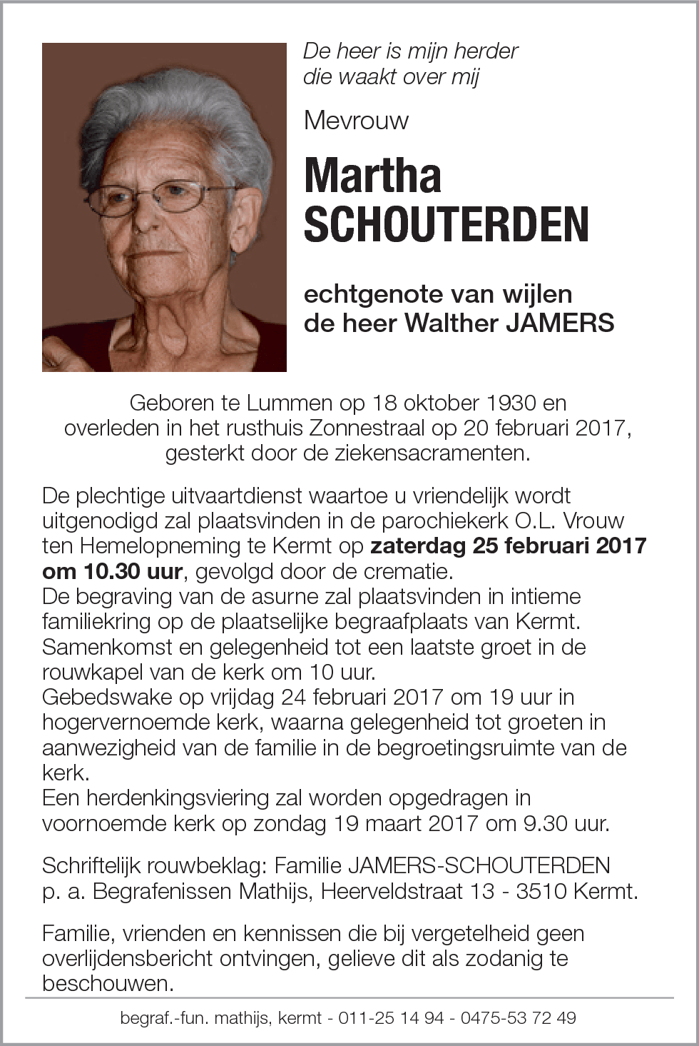 Martha Schouterden