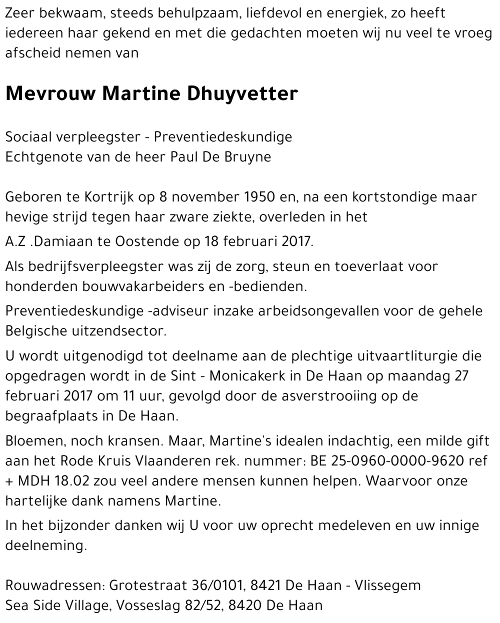 Martine Dhuyvetter