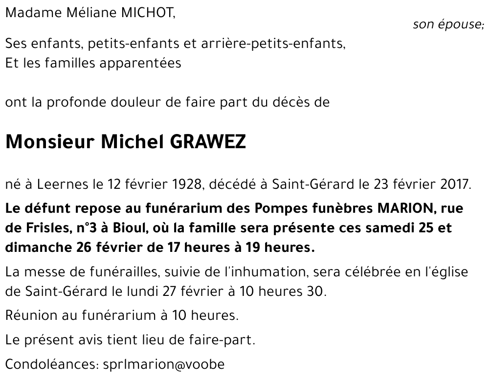 Michel GRAWEZ