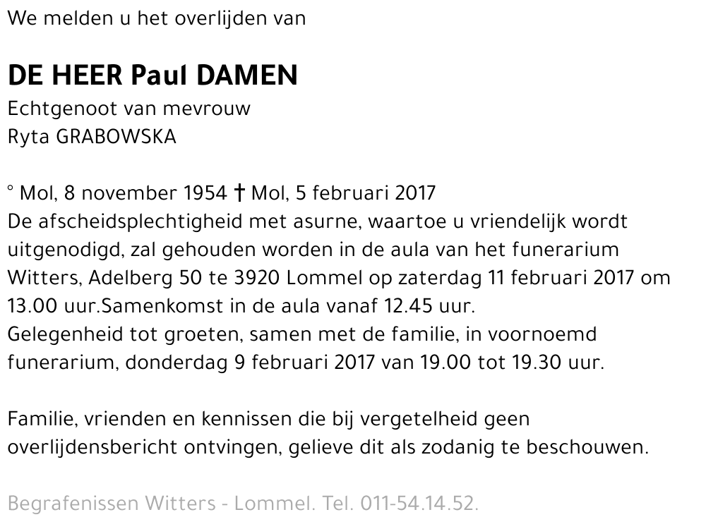 Paul DAMEN