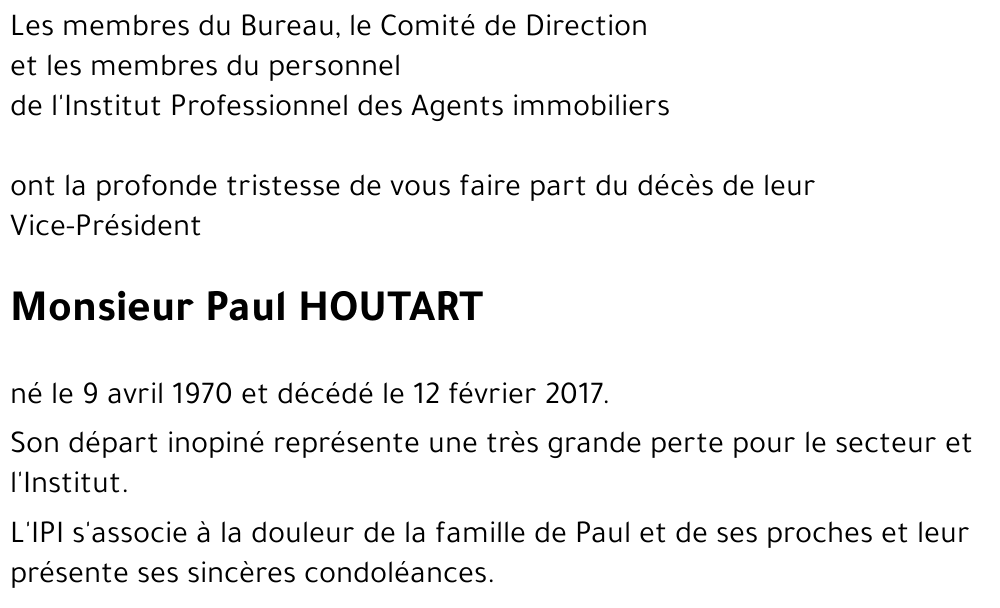 Paul HOUTART