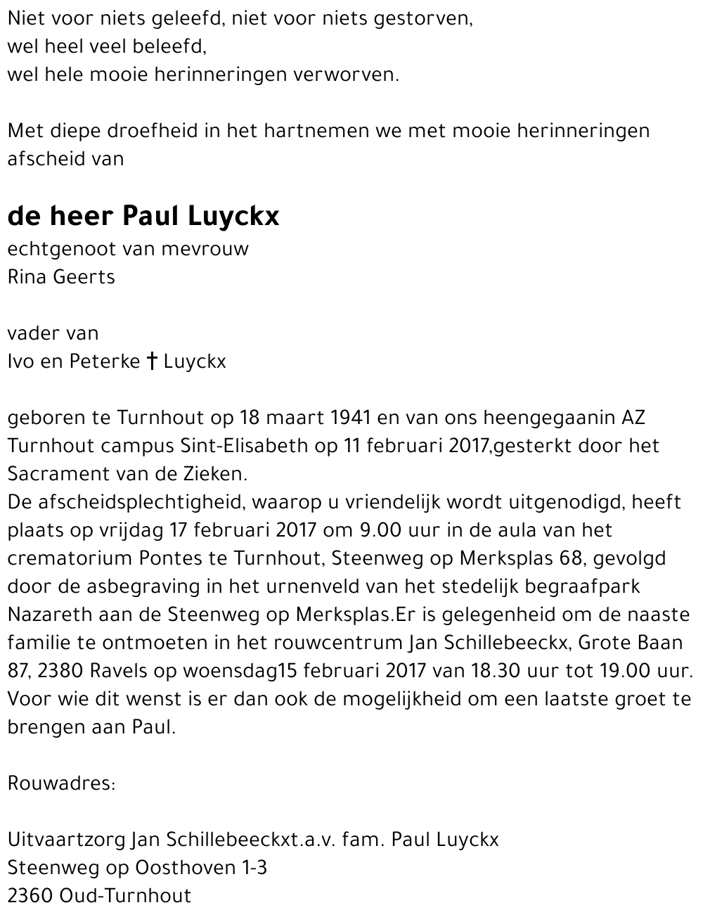 Paul Luyckx