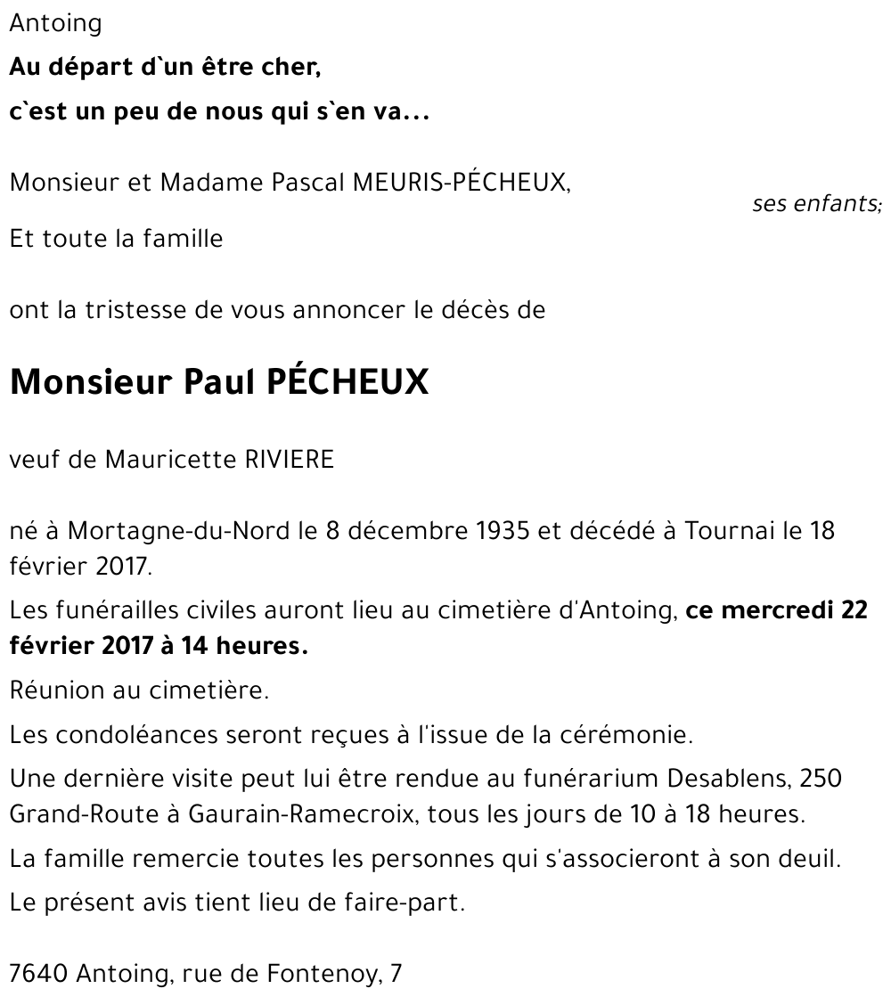 Paul PÉCHEUX