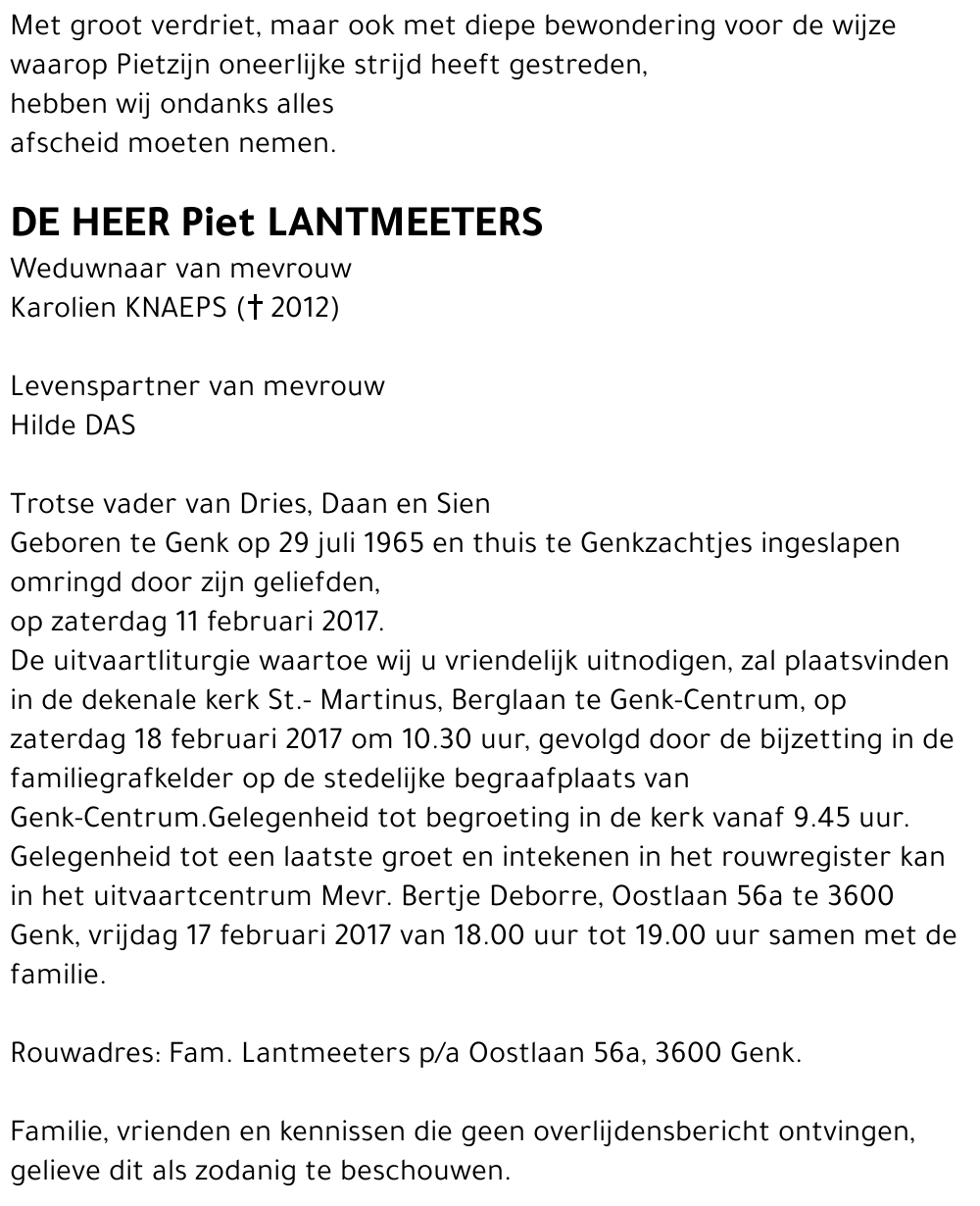 Piet Lantmeeters