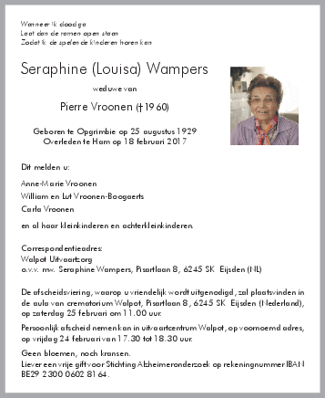 Seraphine Wampers