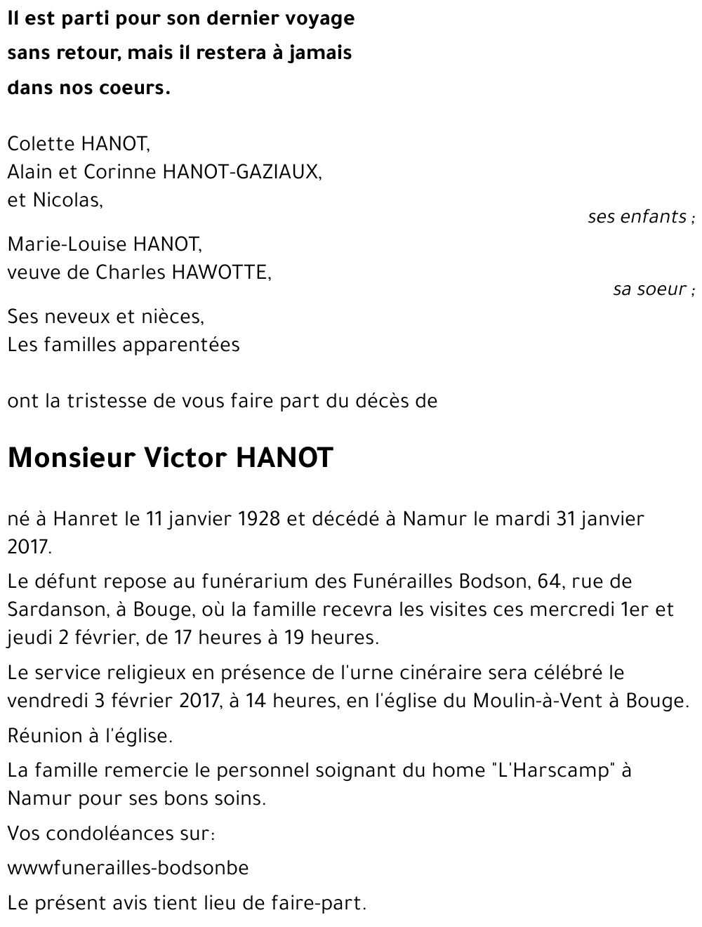 Victor HANOT