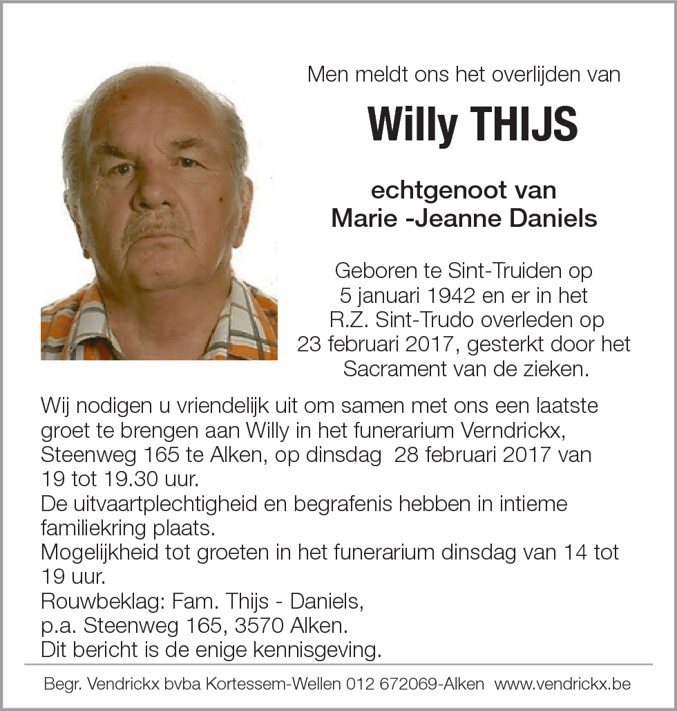 Willy Thijs
