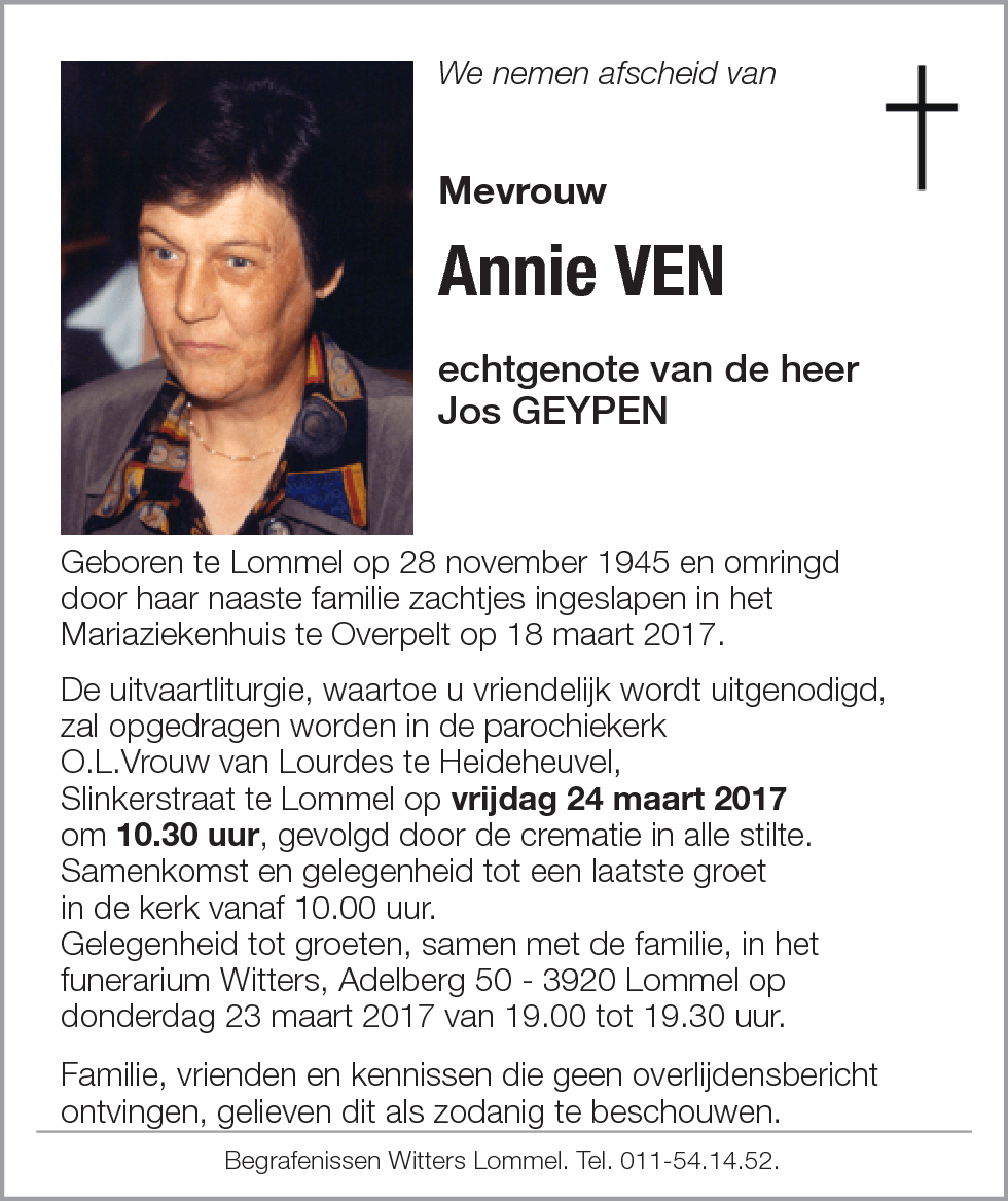 Annie Ven