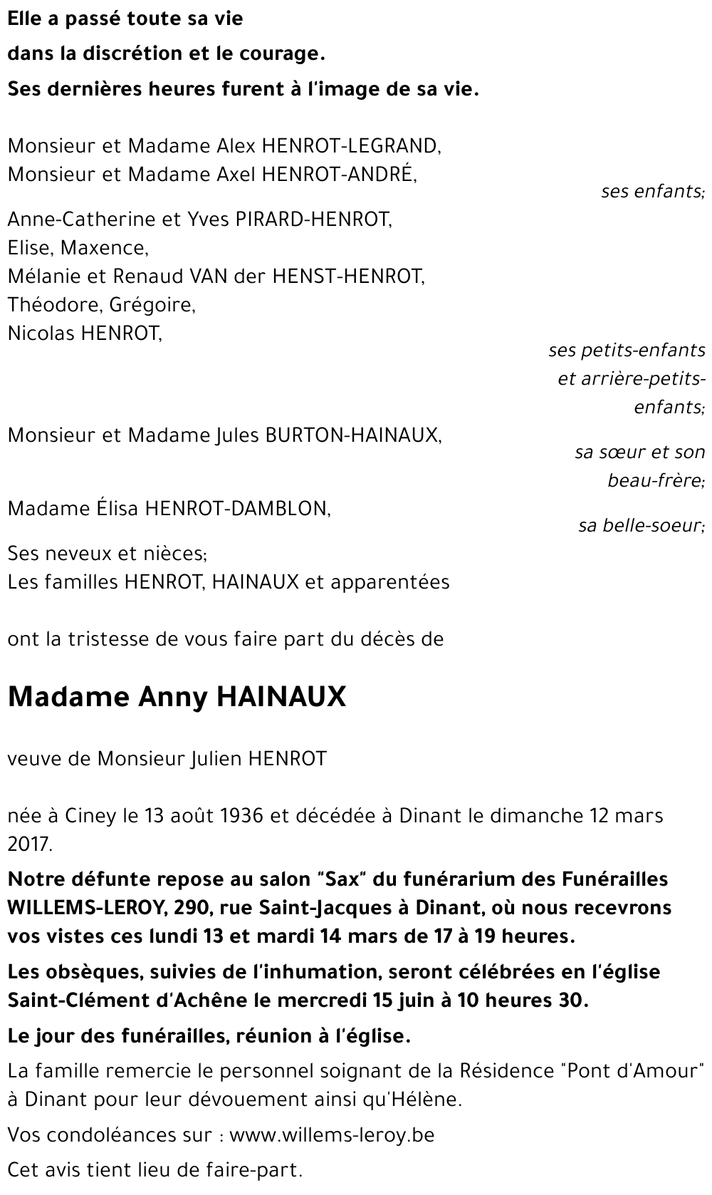 Anny HAINAUX