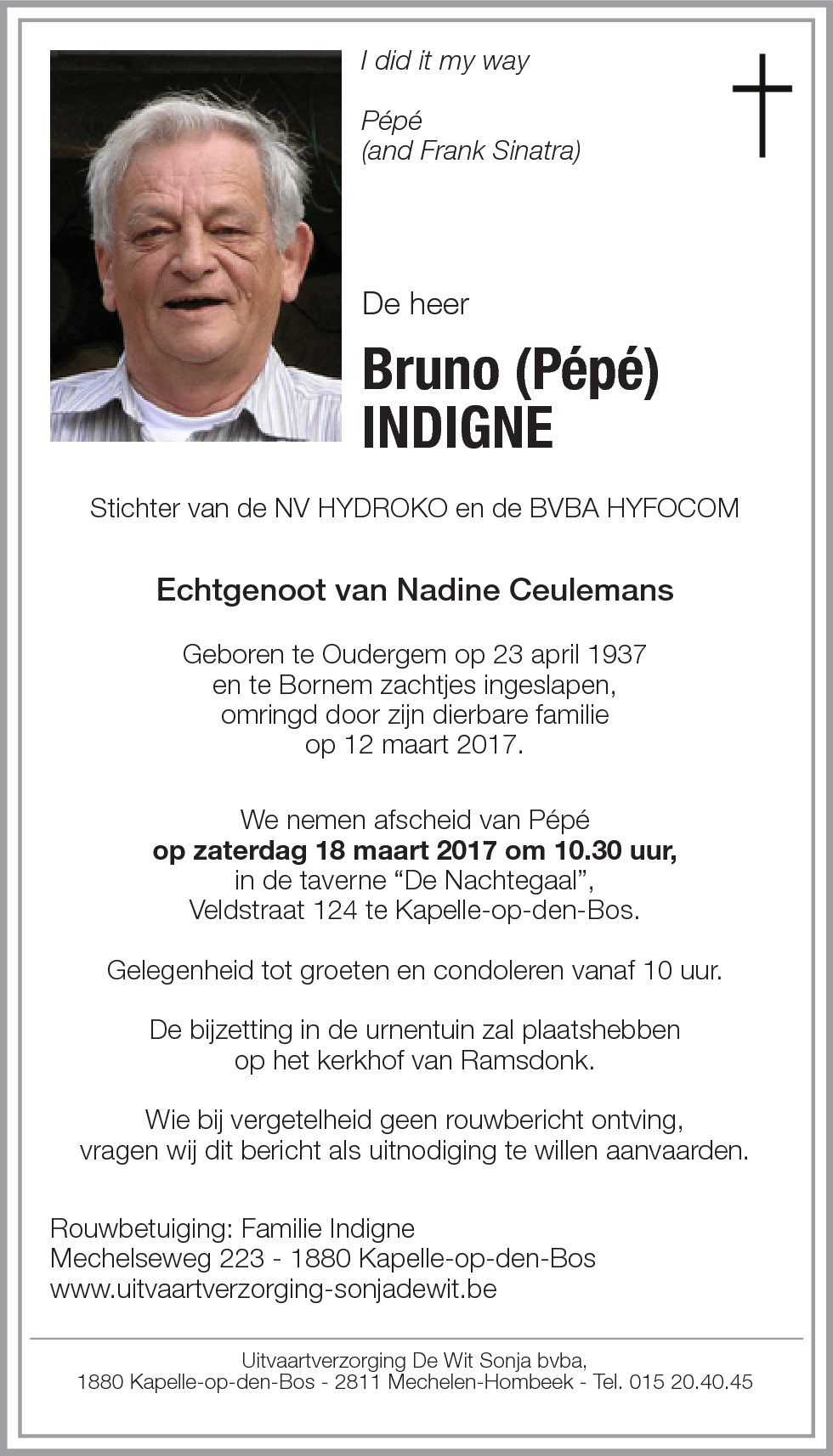 Bruno Indigne