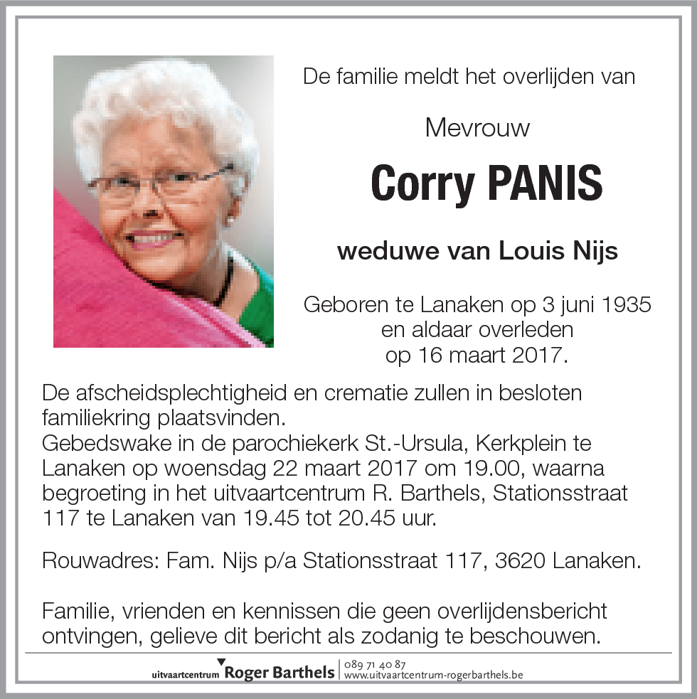 Corry Panis