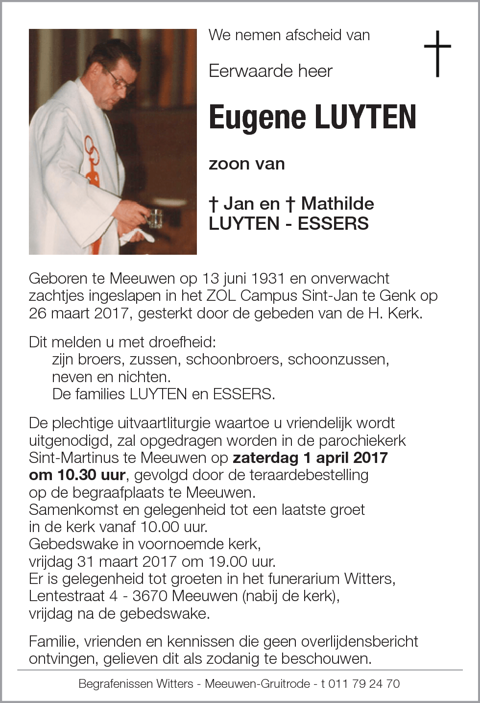 Eugene Luyten