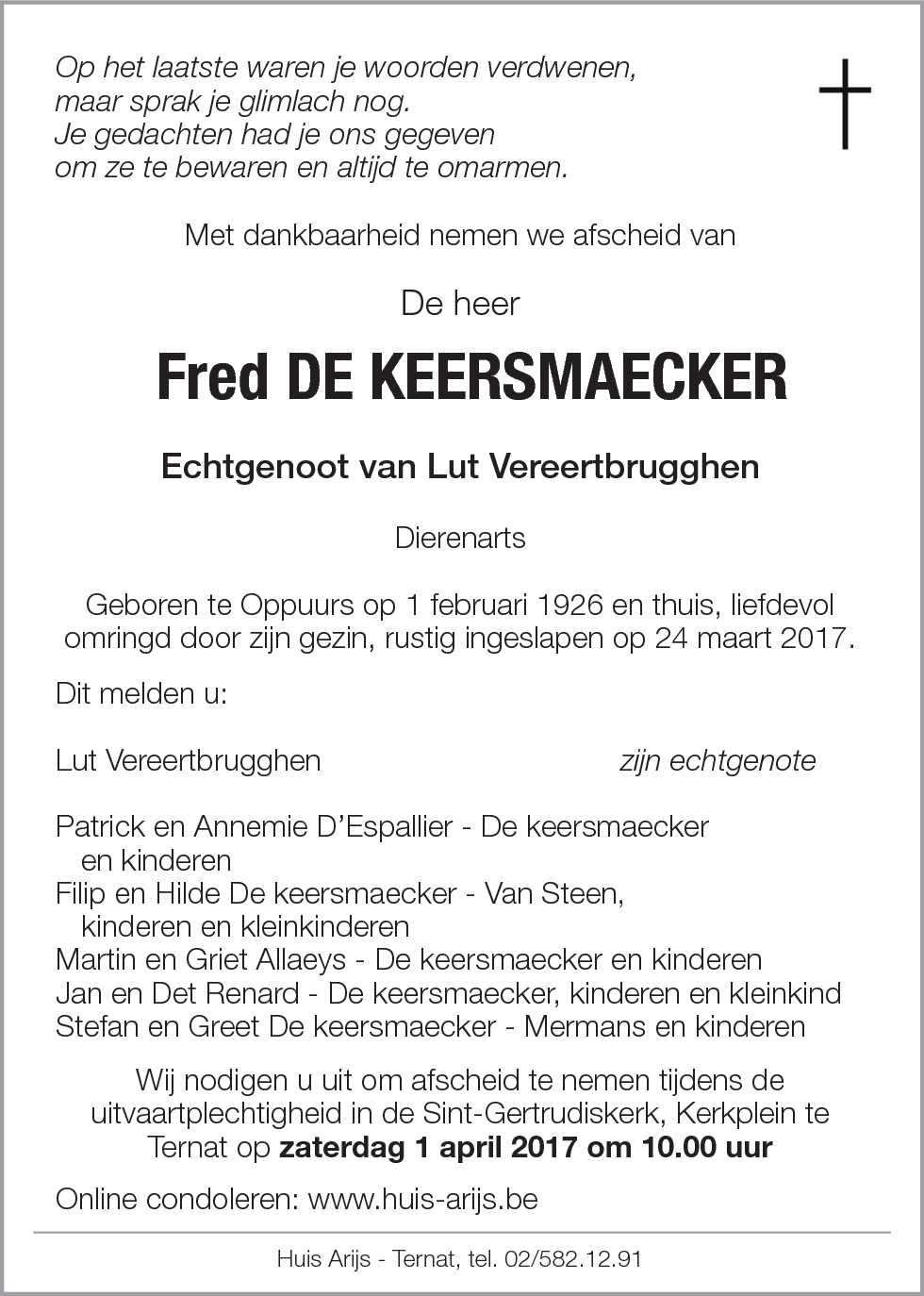 Fred De keersmaecker