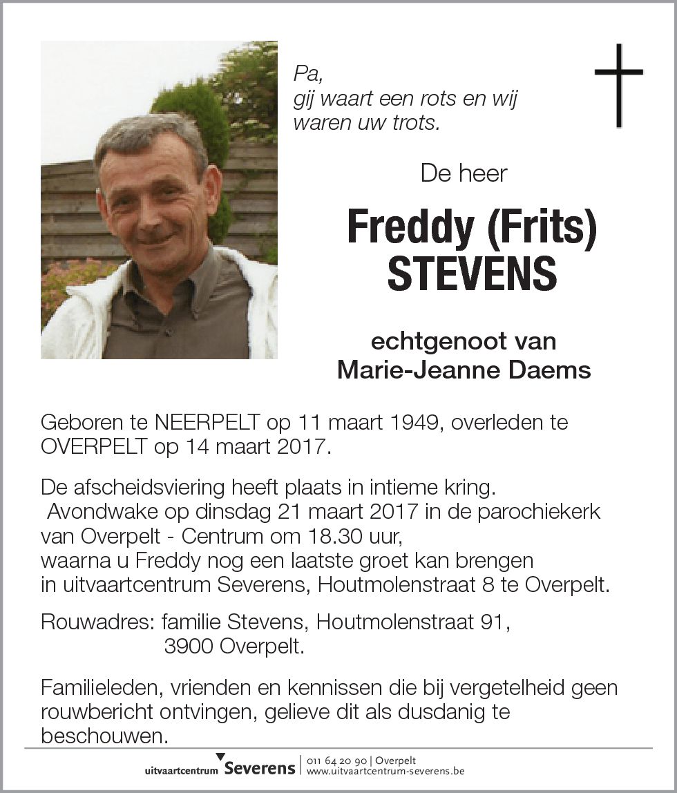 Freddy (Frits) Stevens