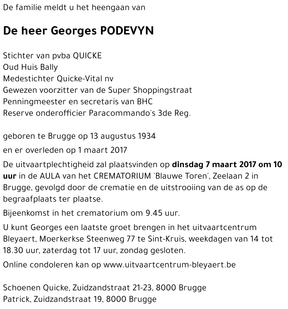 Georges PODEVYN
