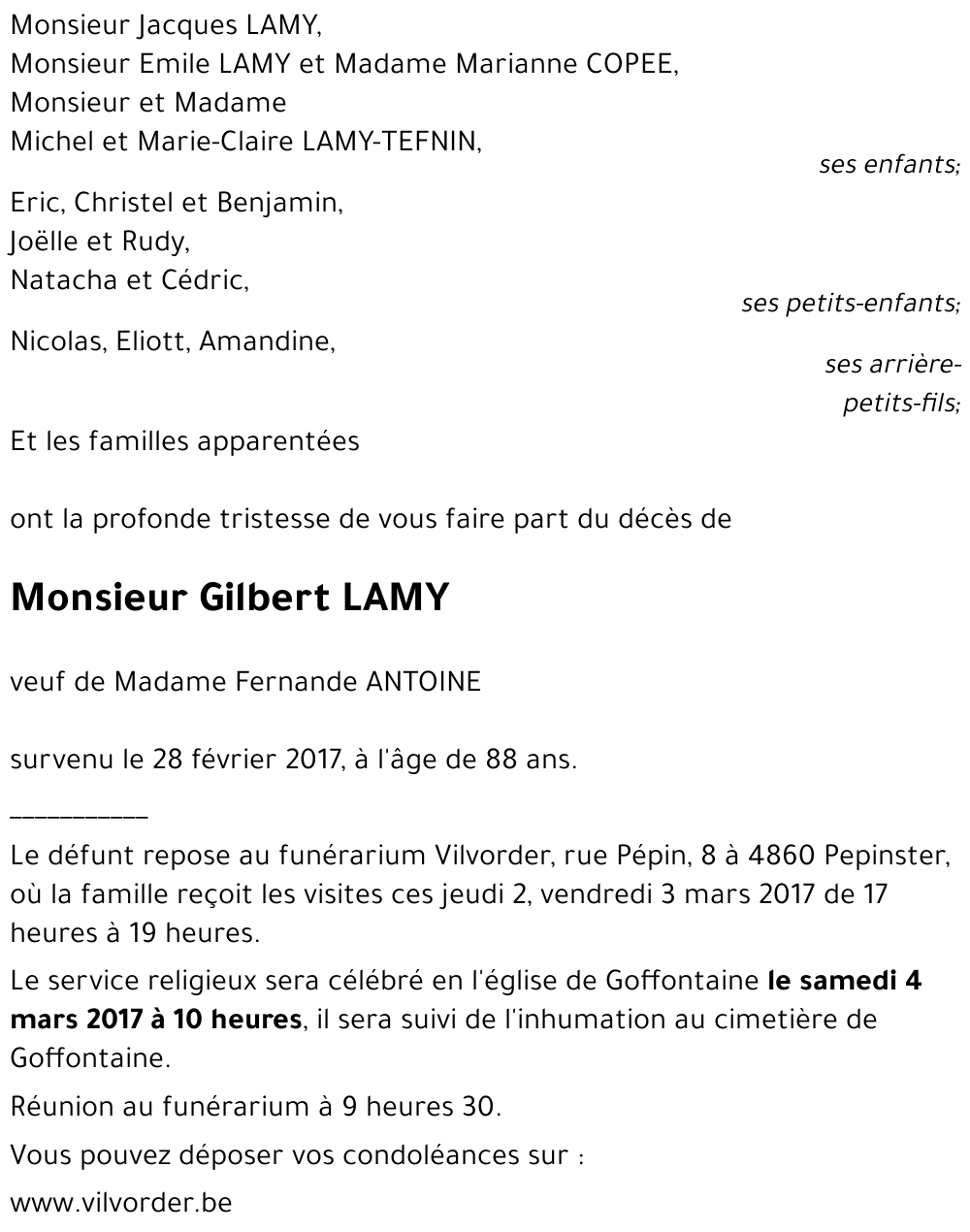 Gilbert LAMY