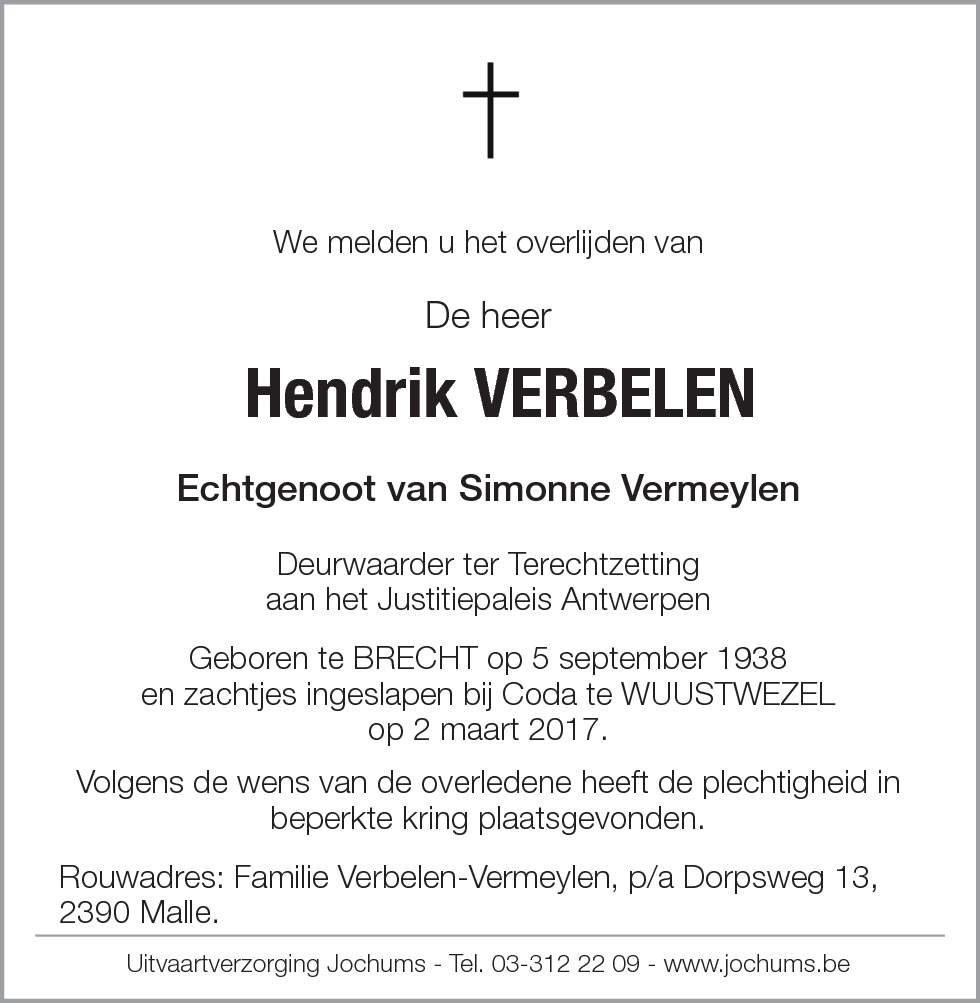 Hendrik Verbelen