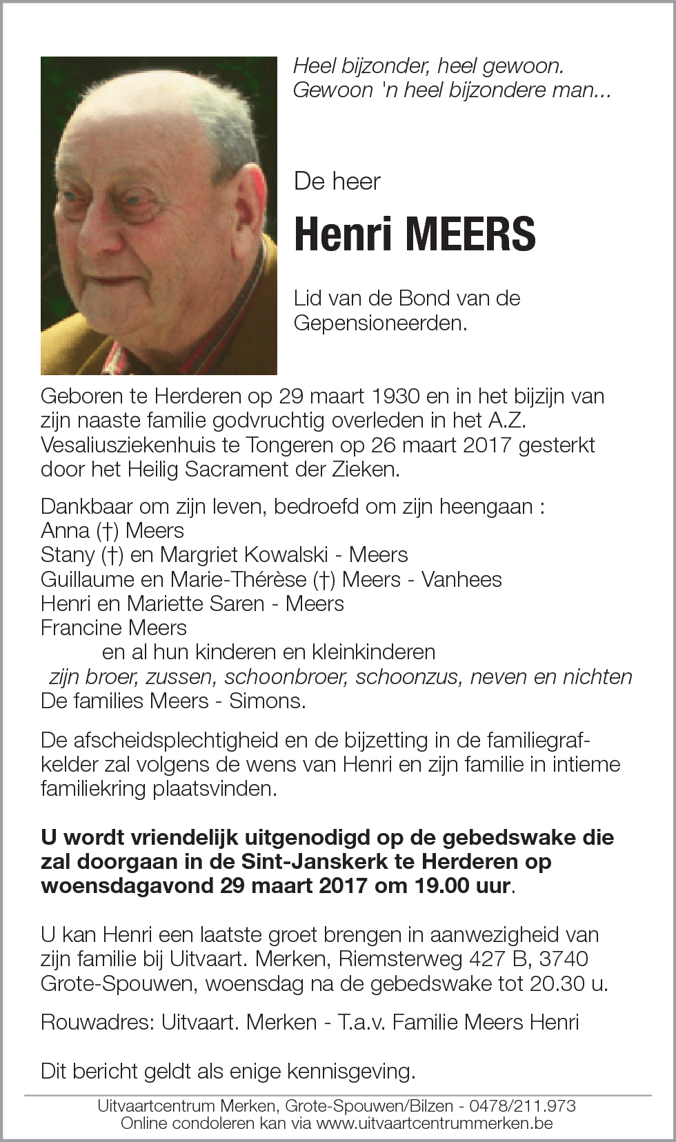 Henri MEERS
