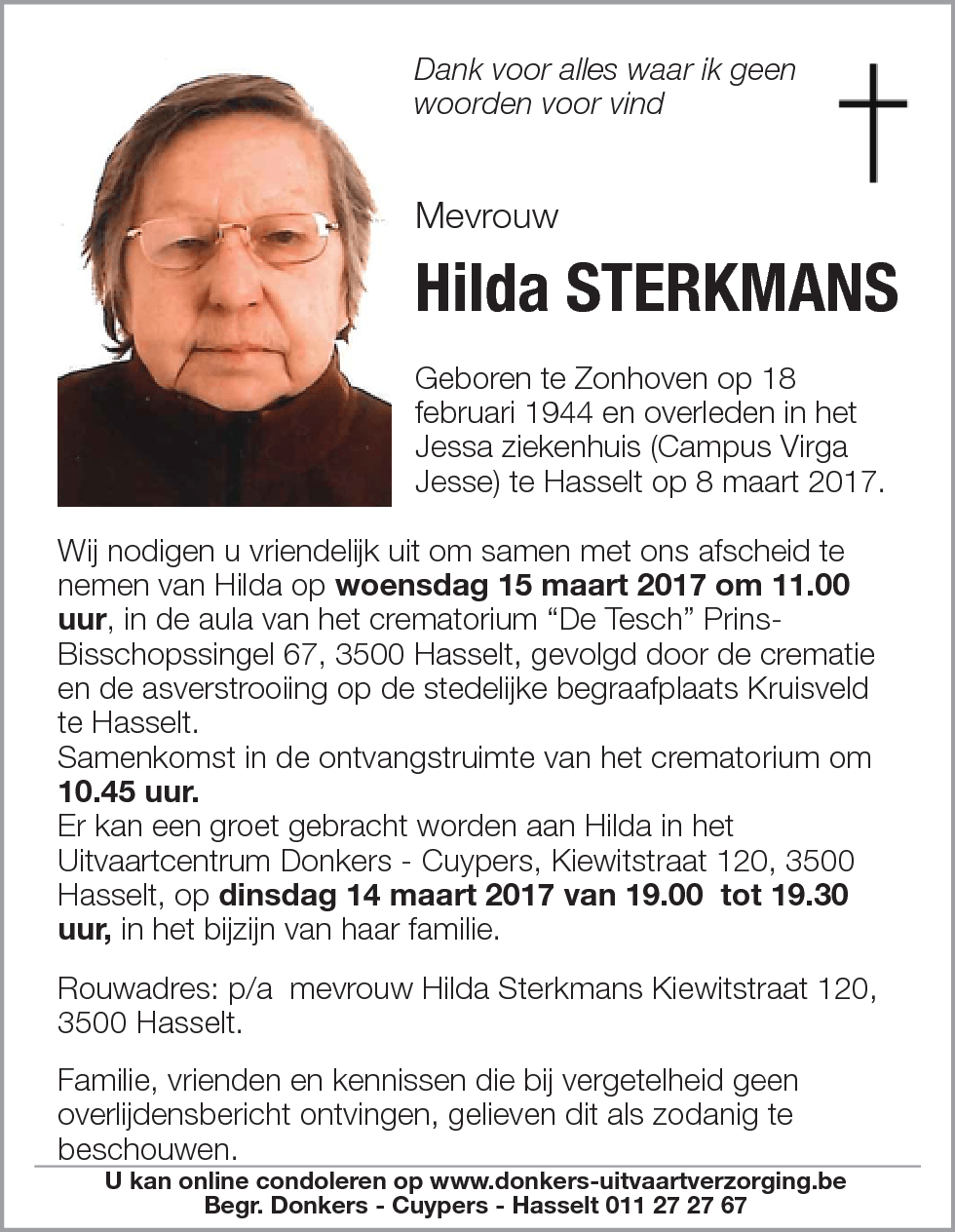 Hilda Sterkmans