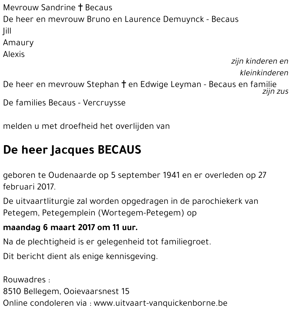 Jacques BECAUS