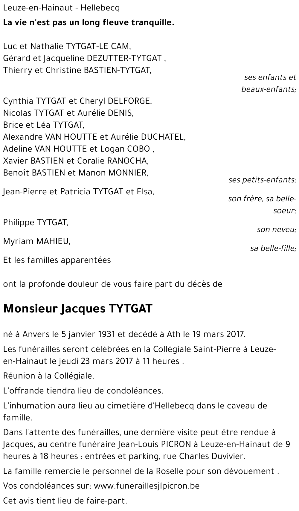 Jacques TYTGAT
