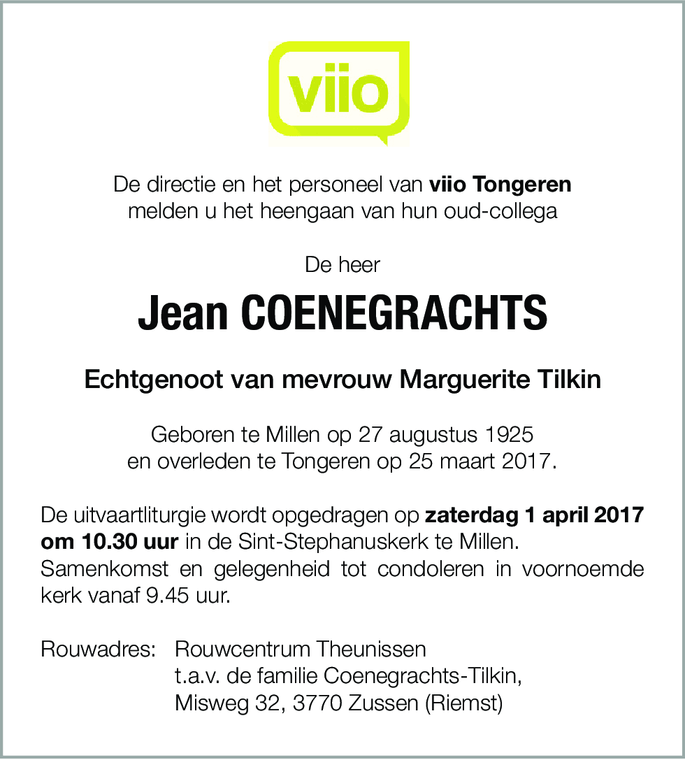 Jean Coenegrachts
