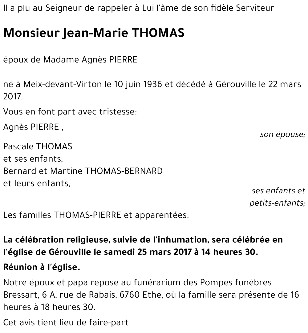 Jean-Marie THOMAS 