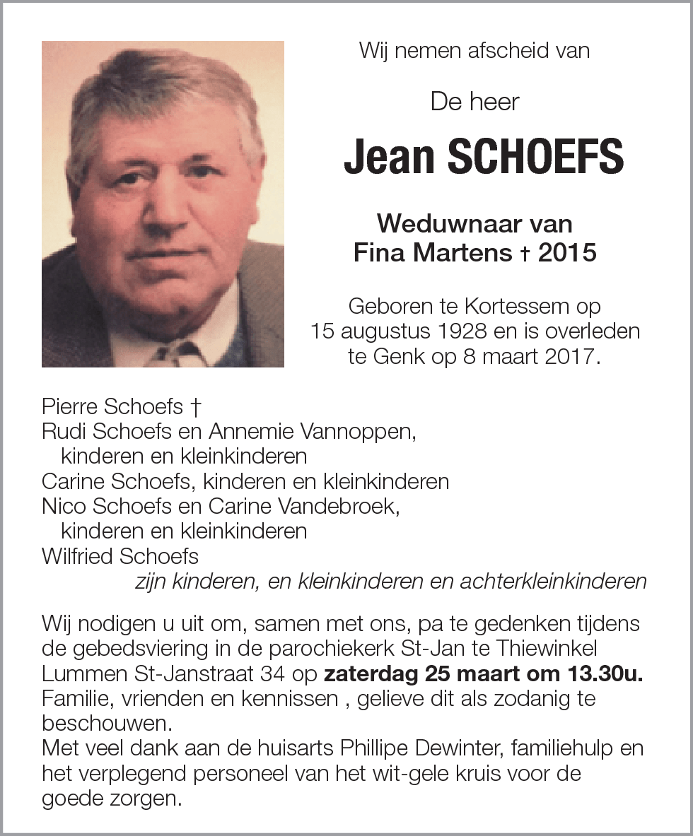 Jean Schoefs