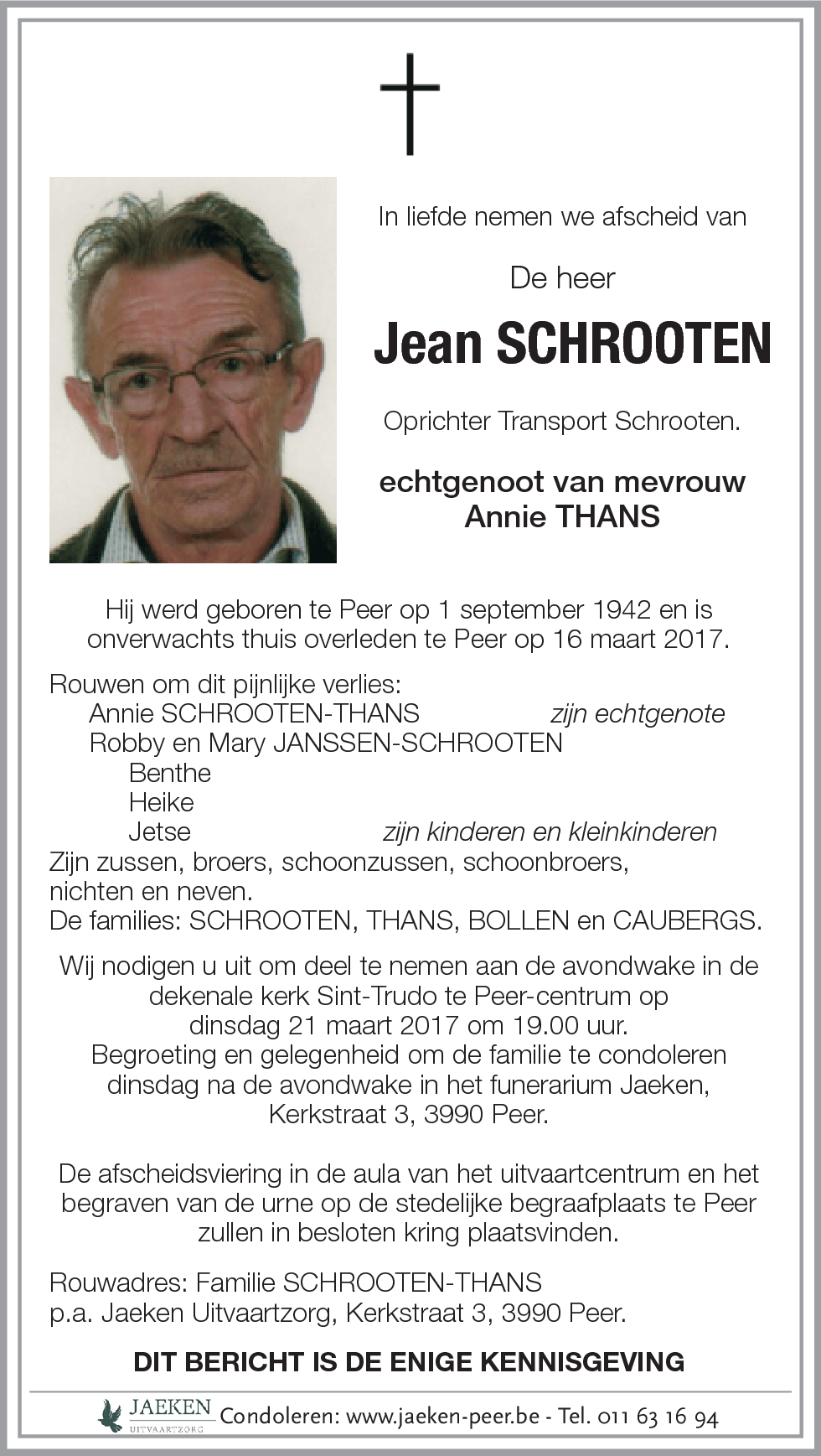 Jean SCHROOTEN