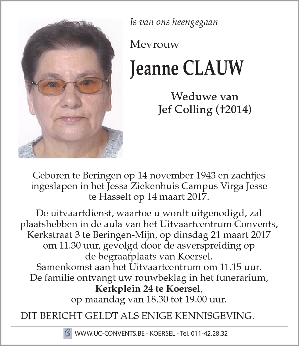 Jeanne Clauw