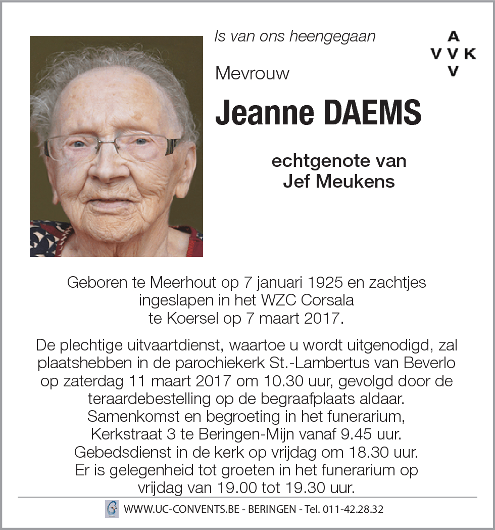 Jeanne Daems