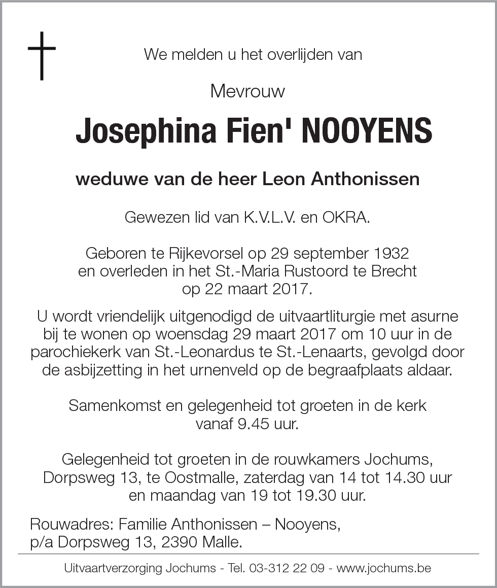 Josephina Nooyens