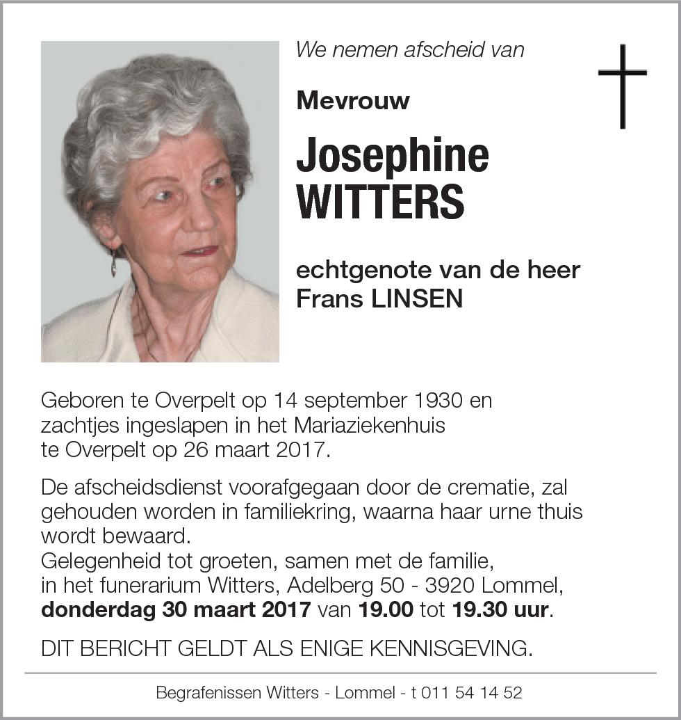 Josephine Witters